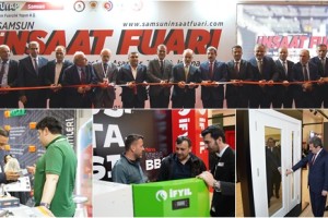 Samsun İnşaat Fuarı İlk Günden Büyük İlgi Gördü